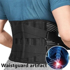 Cinturón de soporte lumbar 2023 soporte lumbar alivio dolor espalda baja para hombres y mujeres - Imagen 1 de 22