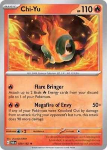 Chi-Yu 029/182 Paradox Rift Non Holo Theme Deck Promo Pokemon Card NM - Picture 1 of 1