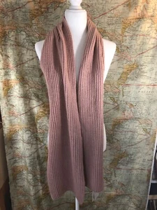 Sciarpa maglia malva nuova - Foto 1 di 5