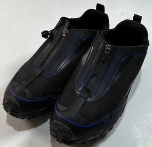 Norse Projects Zip Up Runners Mens 9.5 Black Vibram Sneakers Shoes Running - Picture 1 of 12