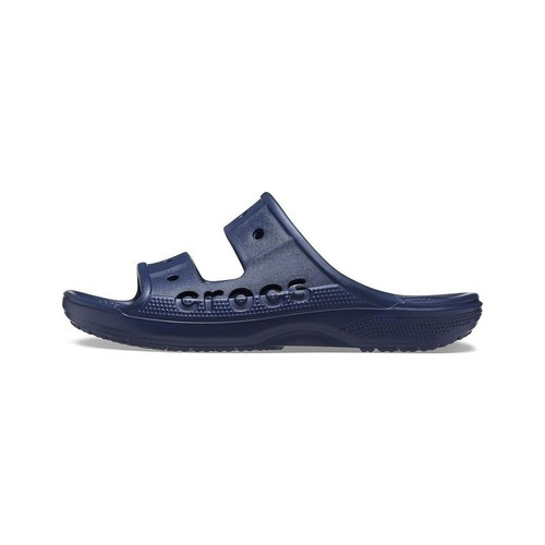 MBT Sandali Crocs Baya Slide Unisex Taglia 7M 9W Navy Termoplastica Slip On Tacco Piatto