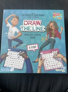 Draw The Line Team Party Board Game Brand New Sealed In Box. - Picture 1 of 4