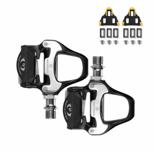 New RockBros Road Bike Clipless Bicycle Self-locking Pedals with SPD-SL Cleats - Picture 1 of 8