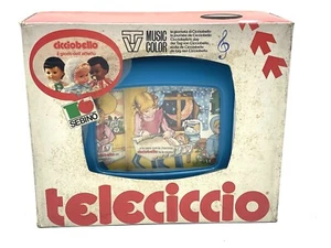 1981- CICCIOBELLO TELECICCIO TV  SEBINO RARO NUOVO IN BOX # NIB RC - Imagen 1 de 9