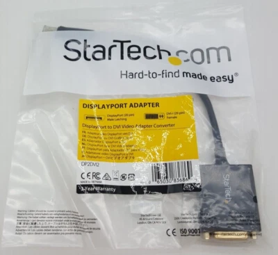 Lot of (10) StarTech DisplayPort to DVI Video Adapter Converter DP2DVI2 - Image 1 of 4