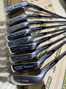 Iron Set Golden Ram T.W. Custom Grind 9pcs 3-Pw,Sw Flex R Regular Dynamic Gold - Picture 1 of 12