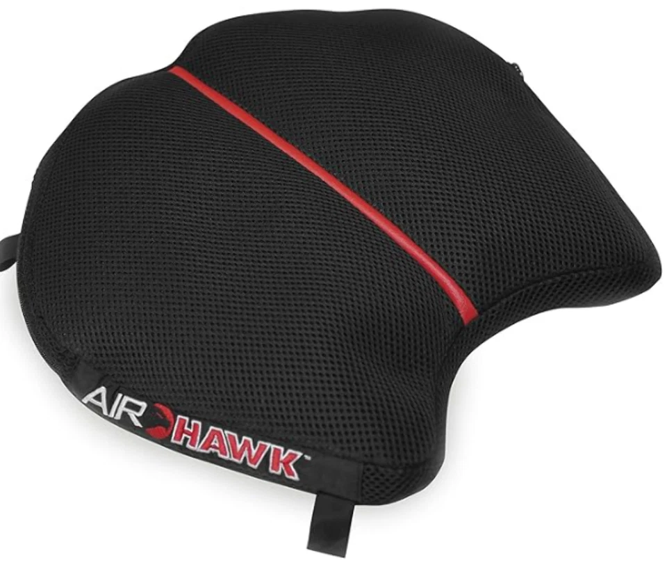 Cojín de asiento de motocicleta AIRHAWK 86-9510A grande Cruiser R cómodo Foto 1 de 4