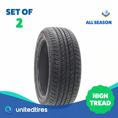 Set of (2) Driven Once 235/50R19 Yokohama YK-GTX 99V - 11.5/32 - Image 1 of 4