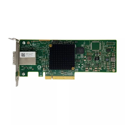 Dell LSI (J91FN) 9300-8e-DE - Zero Memory Low Profile PCI Express 3.0 x8 HBA ... - Immagine 1 di 4