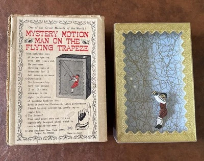 Винтажная игрушка Shackman Mystery Motion Man летающая трапеция Япония оригинальная коробка - Изображение 1 из 4