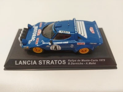 Rally WRC Lancia Stratos Bernard Darniche Rally Monte-Carlo 1979 1:43 Altaya box - Immagine 1 di 4