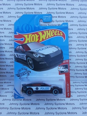 HOT WHEELS PORSCHE PANAMERA POLIZE SEDAN HW RESCUE POLICE - Image 1 of 2