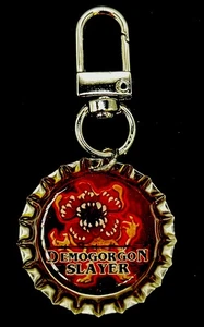 Demogorgon Slayer / Zipper Pull / Key Chain/Bag Charm / gift /  Stranger Things - Picture 1 of 1