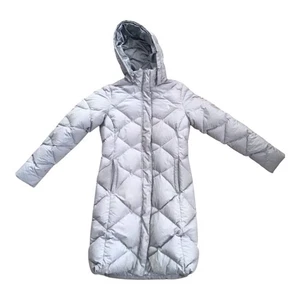 The North Face Jacke Damen Small Grau 550 Puffer Gänsedaunen Full Zip Kapuze - Bild 1 von 12