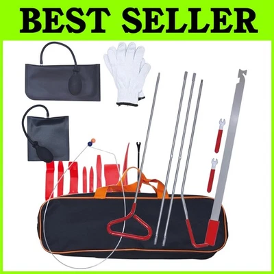 Portable Car Tool Set with Durable Airbag & Screwdriver - Image 1 of 4