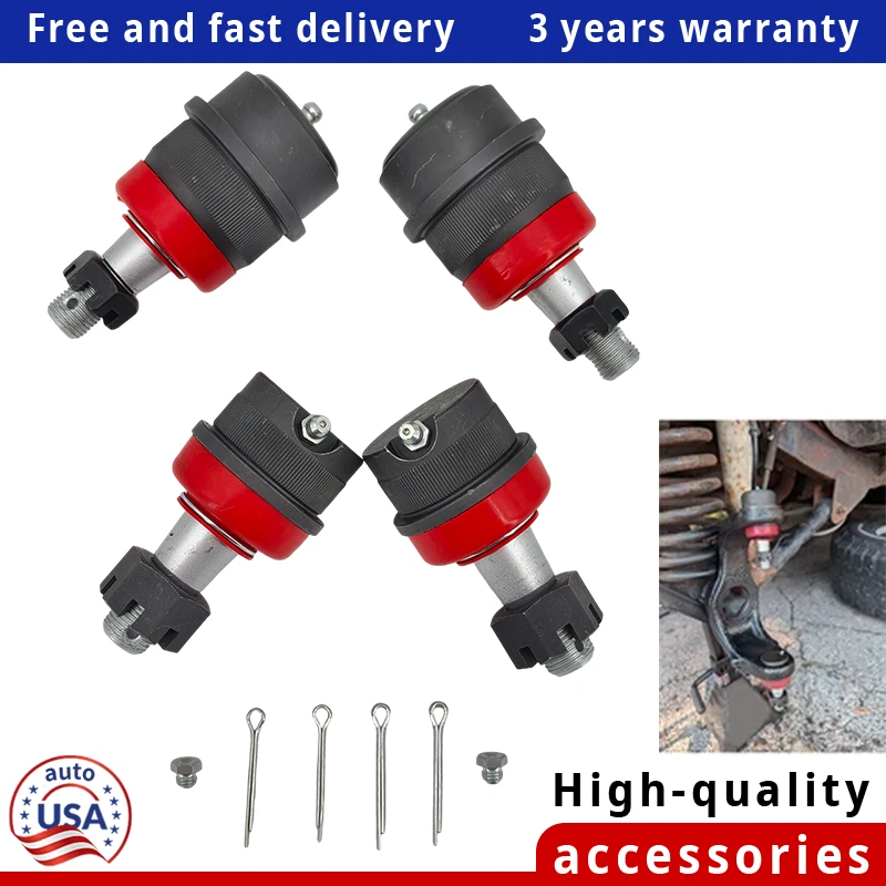 Heavy Duty Ball Joints For Dana 30 & 44 2007-2018 Jeep Wrangler JKU JK Foto 1 de 4
