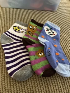 Calcetines tobilleros decorativos para niños talla M edades 5-8 totalmente nuevos - Imagen 1 de 1