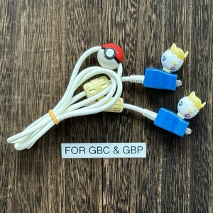 Nintendo Game Boy Color/Pocket/Light Kemco Togepi White Link Cavo Pokemon Giappone - Foto 1 di 5