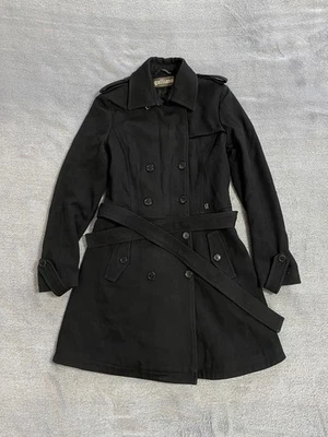 Gabardina para mujer John Galliano de lana de doble botonadura IT 42 / US6 (se adapta como M) Foto 1 de 4