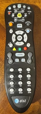 AT&T S10-S1 Uverse U-Verse Standard Multi-Function DVR TV Universal Cable Remote - Image 1 of 4