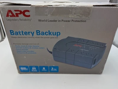APC BN600U1 120V 600VA UPS Backup Battery Brand New Never Used  - Image 1 of 4