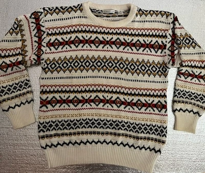 Suéter Liz Claiborne Para Hombre Talla Mediana Suéter Algodón Pull Over Suéter Foto 1 de 4