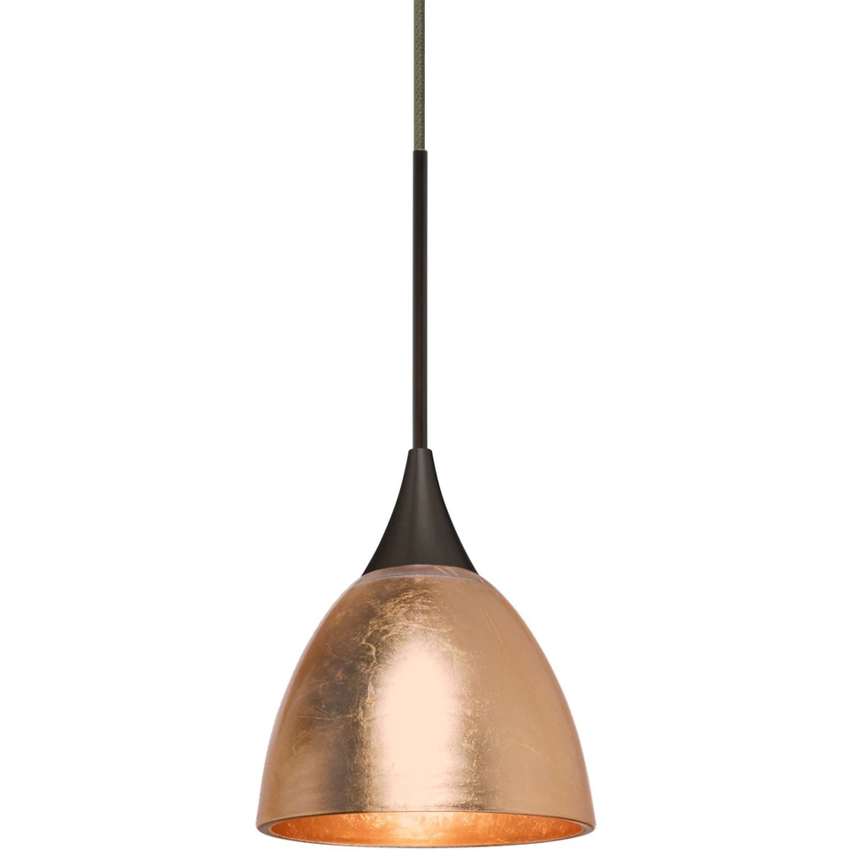 Besa Lighting 1XT-1758CF-LED-BR OPEN BOX Divi Pendant Bronze - Image 1 of 1