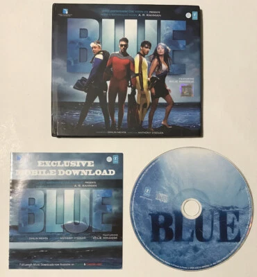 A.R.Rahman Feat Kylie Minogue - Blue Soundtrack India Import Chiggy Wiggy Rare! - Image 1 of 4