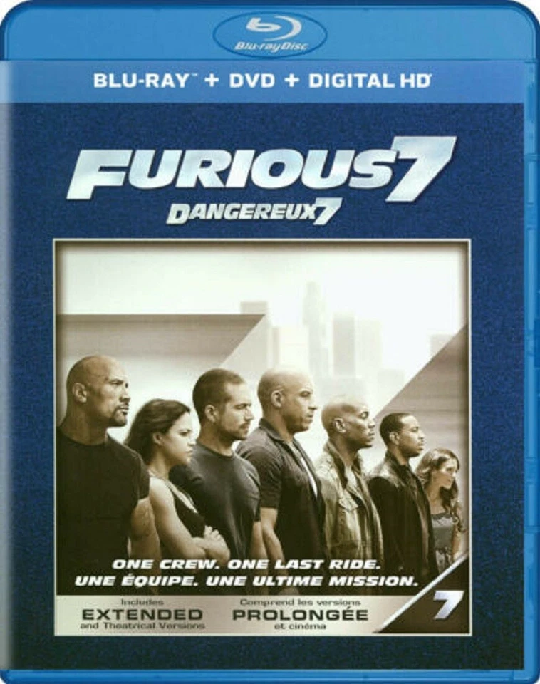 Furious 7 (Blu-ray Disc, 2015, 2-Disc Set) - Image 1 of 1