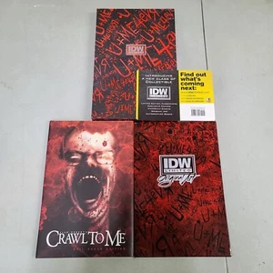 Alan Robert Crawl to Me Deluxe Limited Red Label Edition w/ Hand Drawn Sketch - Picture 1 of 3