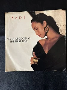 SADE: never as good as the first time / remix PORTRAIT 7" Single 45 RPM - Imagen 1 de 4