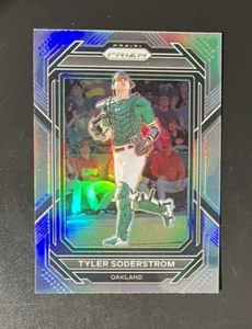 2023 Panini Prizm Tyler Soderstrom #35 Rookie Silver Prizm Oakland A's - Picture 1 of 2
