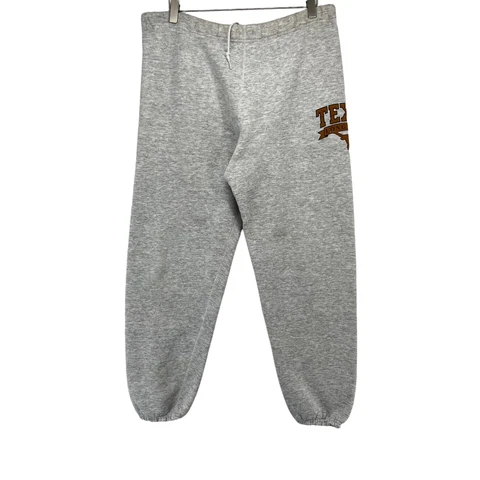 Vintage 90s University of Texas Logo 7 Usa Made Longhorn Graphic Sweatpants 36" Cover