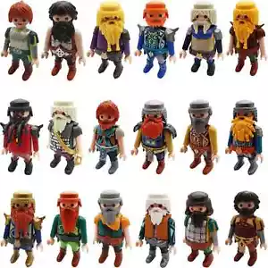Playmobil Dwarf Dwarf Warrior Dwarf King Gnome Dwarfs Dwarf Figures - Picture 1 of 37