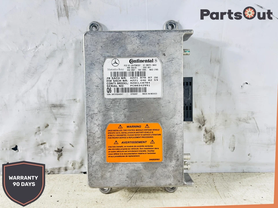 2007-2009 MERCEDES ML350 S550 CL550 GL320 COMMUNICATION CONTROL MODULE OEM - Image 1 of 4