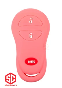 1x New Key Fob Remote Fobik Silicone Cover Fit / For Jeep Dodge Chrysler. - Picture 1 of 2