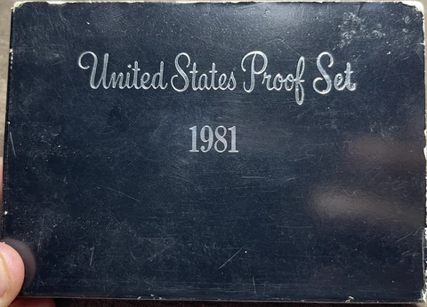 1981-S United States Mint Proof Set ** In Original Mint Packaging ** Cover