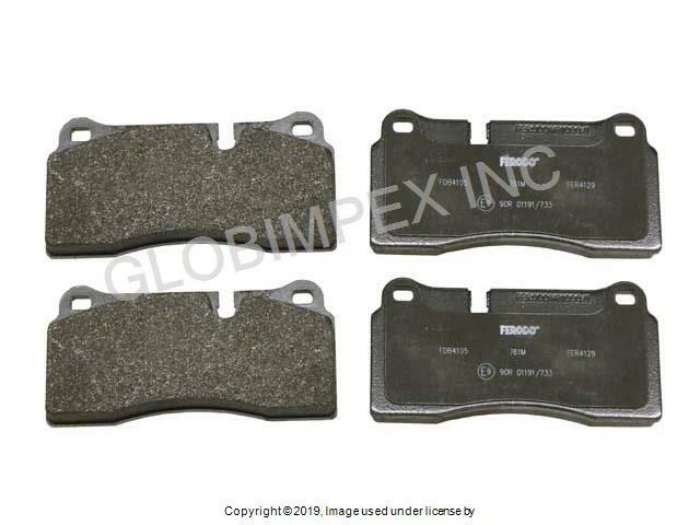 AUDI (2014-2015) Brake Pad Set REAR FERODO + 1 YEAR WARRANTY - Image 1 of 1