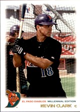 2000 El Paso Diablos Grandstand #6 Kevin Clark Henderson Nevada NV Baseball Card