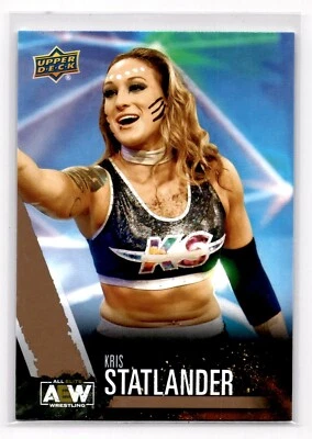 2021 Upper Deck All Elite Wrestling AEW GOLD #2 Kris Statlander - Image 1 of 2