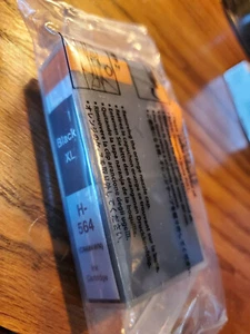 Single BLACK Replacement Ink Cartridge H-564XL BLACK - New - Picture 1 of 2