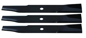 3 Mower Deck Blades for 46 47 48" Decks for 140 300 314 316 317 318 M41967 - Picture 1 of 1