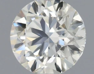IGI CERTIFIED 0.34 Ct Loose Natural Diamond Round Cut 4.4 mm N Color VS1 Grade - Picture 1 of 7