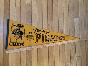 1979 PITTSBURGH PIRATES ORIGINAL WORLD CHAMPS PENNANT - Picture 1 of 4