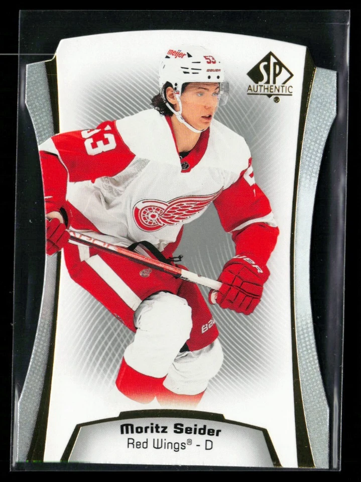 2021-22 SP Authentic Die Cuts #DC-19 Moritz Seider RC - Image 1 of 2