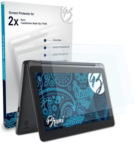 Bruni 2x Protective Film for Asus Transformer Book Flip TP200 Screen Protector - Picture 1 of 8