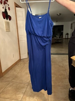 Vestido Faded Glory para mujer XL 16-18 azul mangas largo Foto 1 de 4