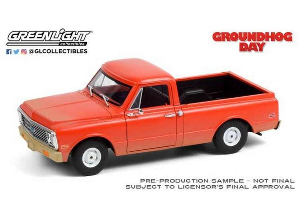 Chevrolet C10 Groundhog Day 1993 - Hollywood Series 13 1971 1/24 Greenlight - Photo 1/1