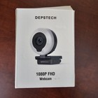 DEPSTECH 1080P FHD Webcam MODEL D14 Auto Focus WDR Tech Fill Light Plug And Play