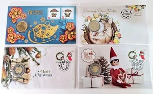 Assorted Postal Numeric Covers x 4 - Picture 1 of 2